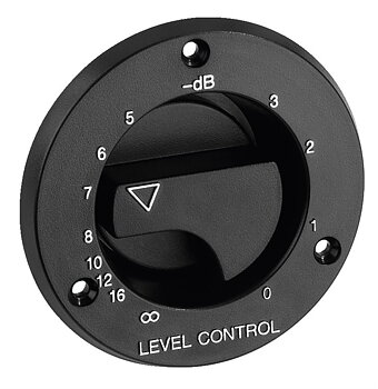 Monacor monteringsplatta KN-42P/SI L-pad, Knapp silver 