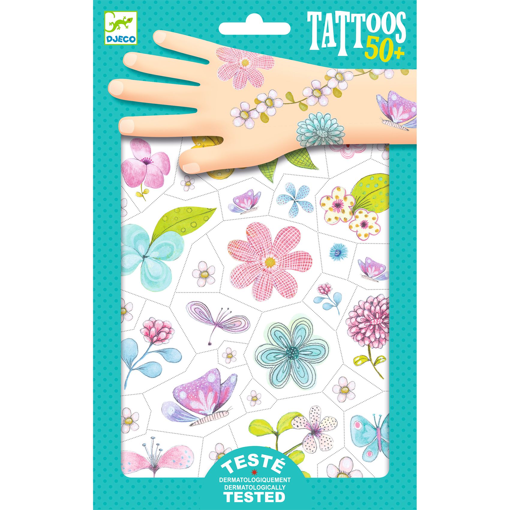 Tatueringar blommor (54 stycken)