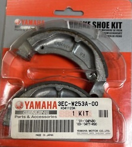 3EC-W253A-00 Bromsbackar Yamaha PW80 Original
