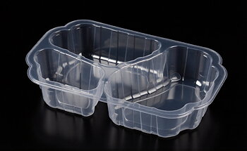 Takeaway 3-fack - transp 550/350/200ml