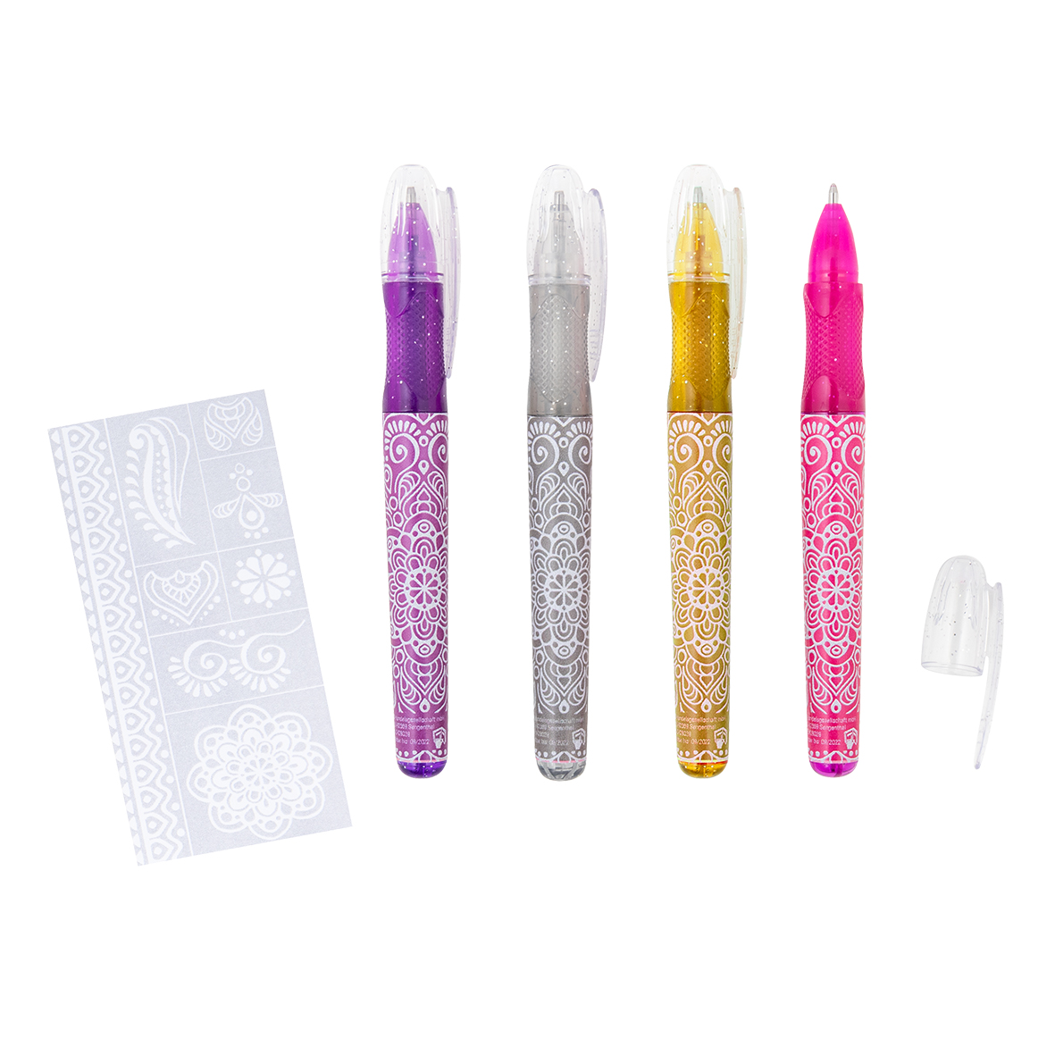 Glitter tattoo gel pens  - 2