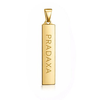 Pradaxa riipus 0,5mm ohut 30x7mm 18k kultaa