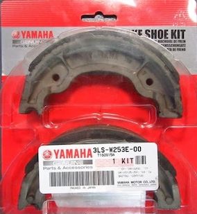 3LS-W253E-00 Bromsbackar Yamaha Original