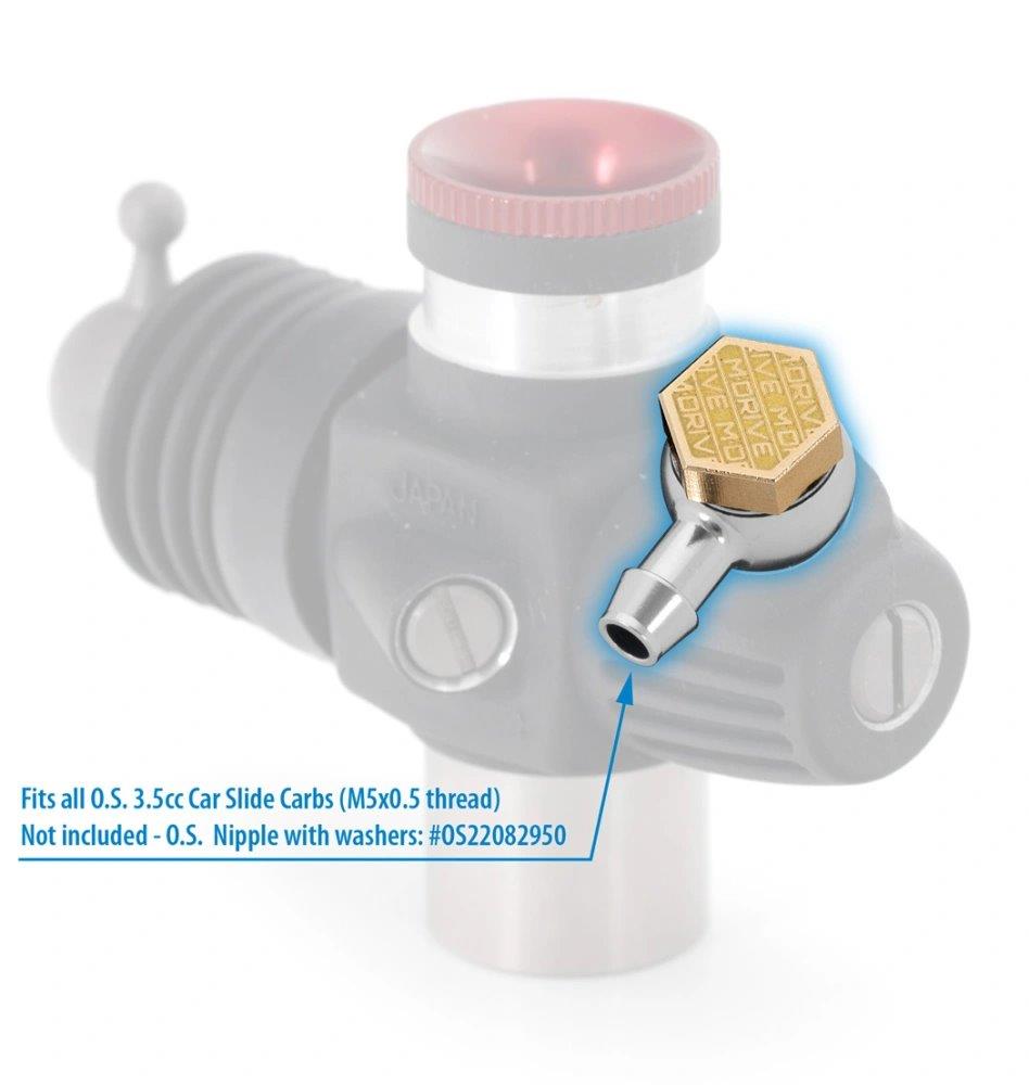 M-works Adapter Bränslenippel R21 M5x0.5 - 5
