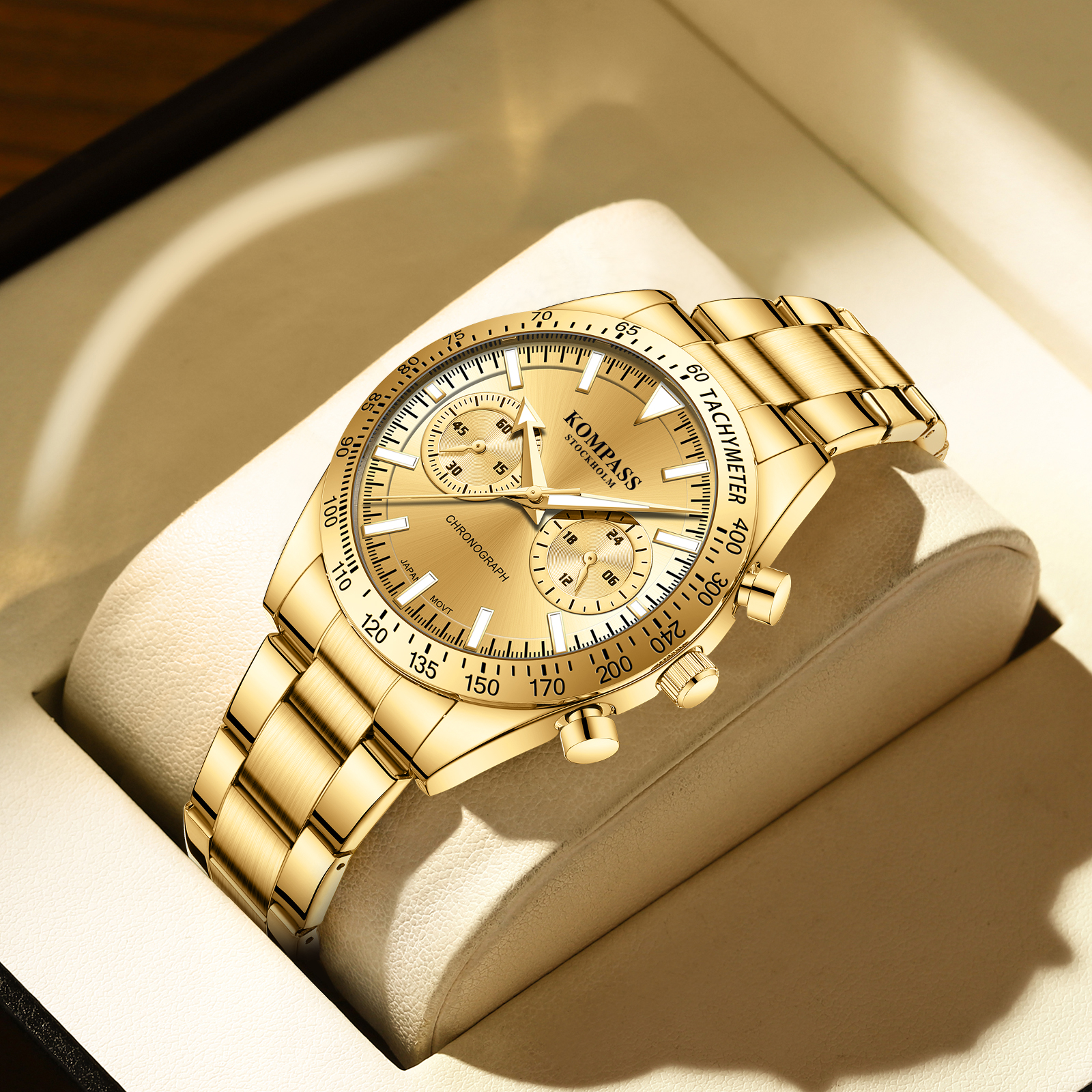Kompass Airborne Chronograph Gold - 4