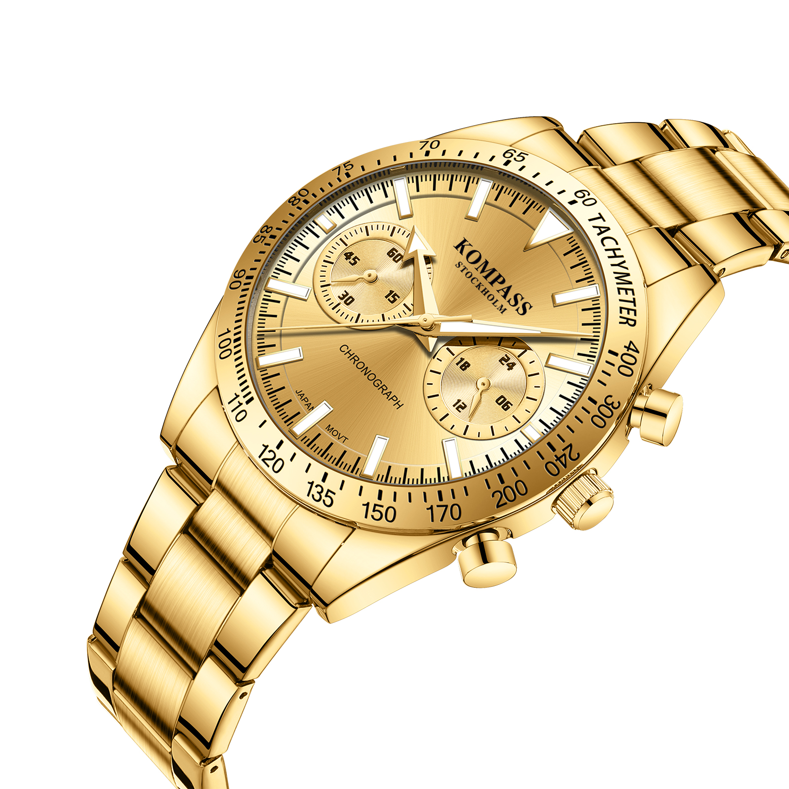 Kompass Airborne Chronograph Gold - 2