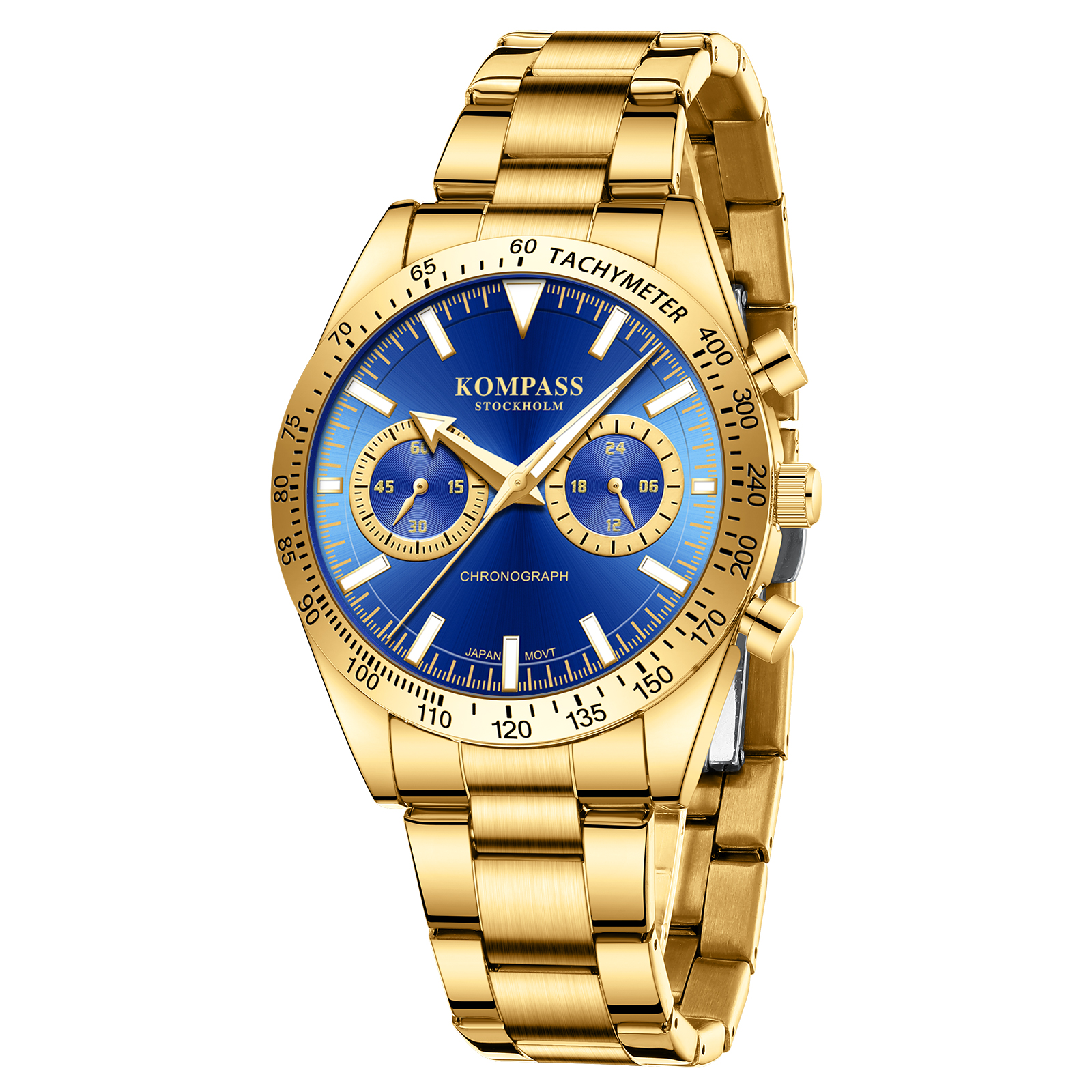 Kompass Airborne Chronograph Gold Blue - 3
