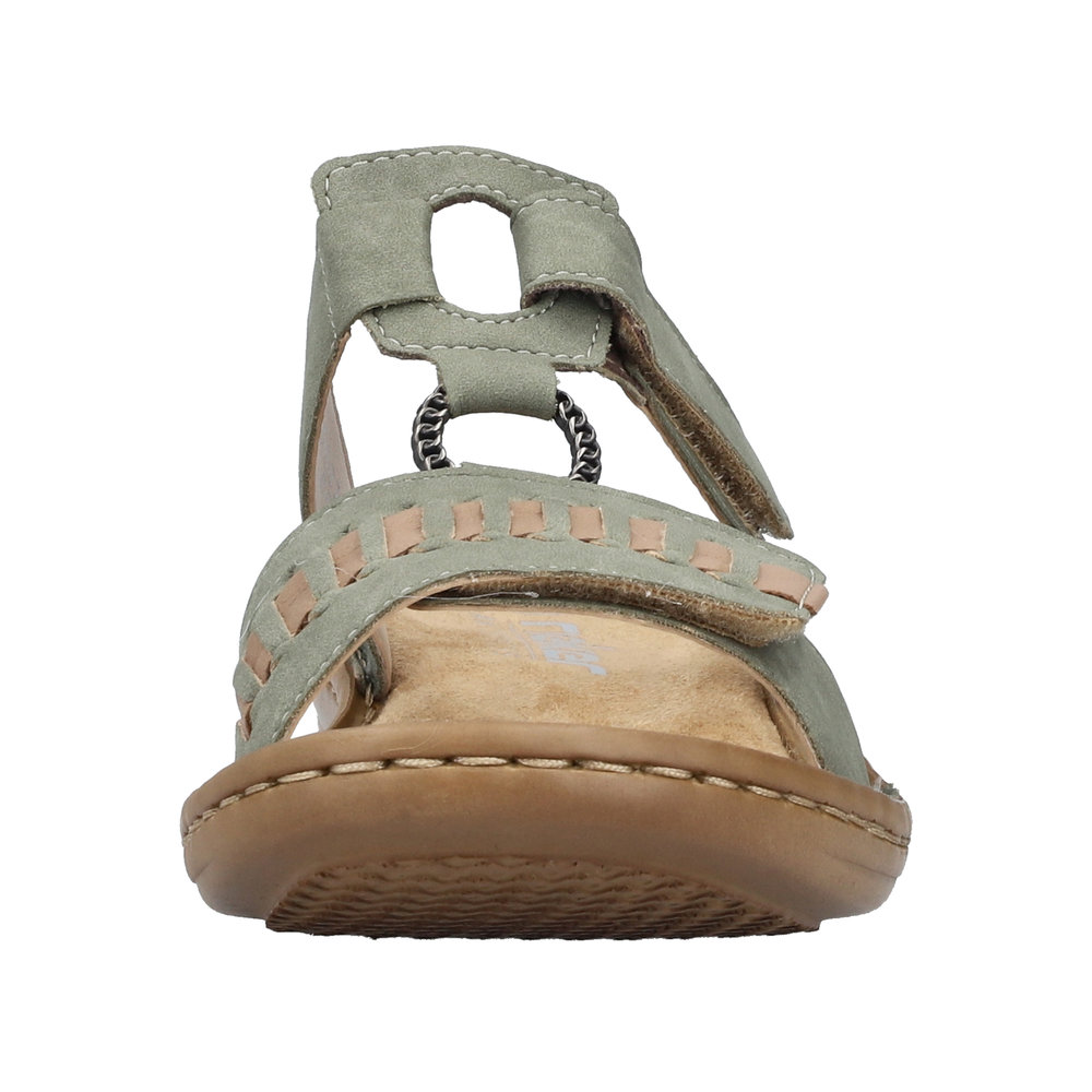 Rieker Slipin sandal  Grön - 7