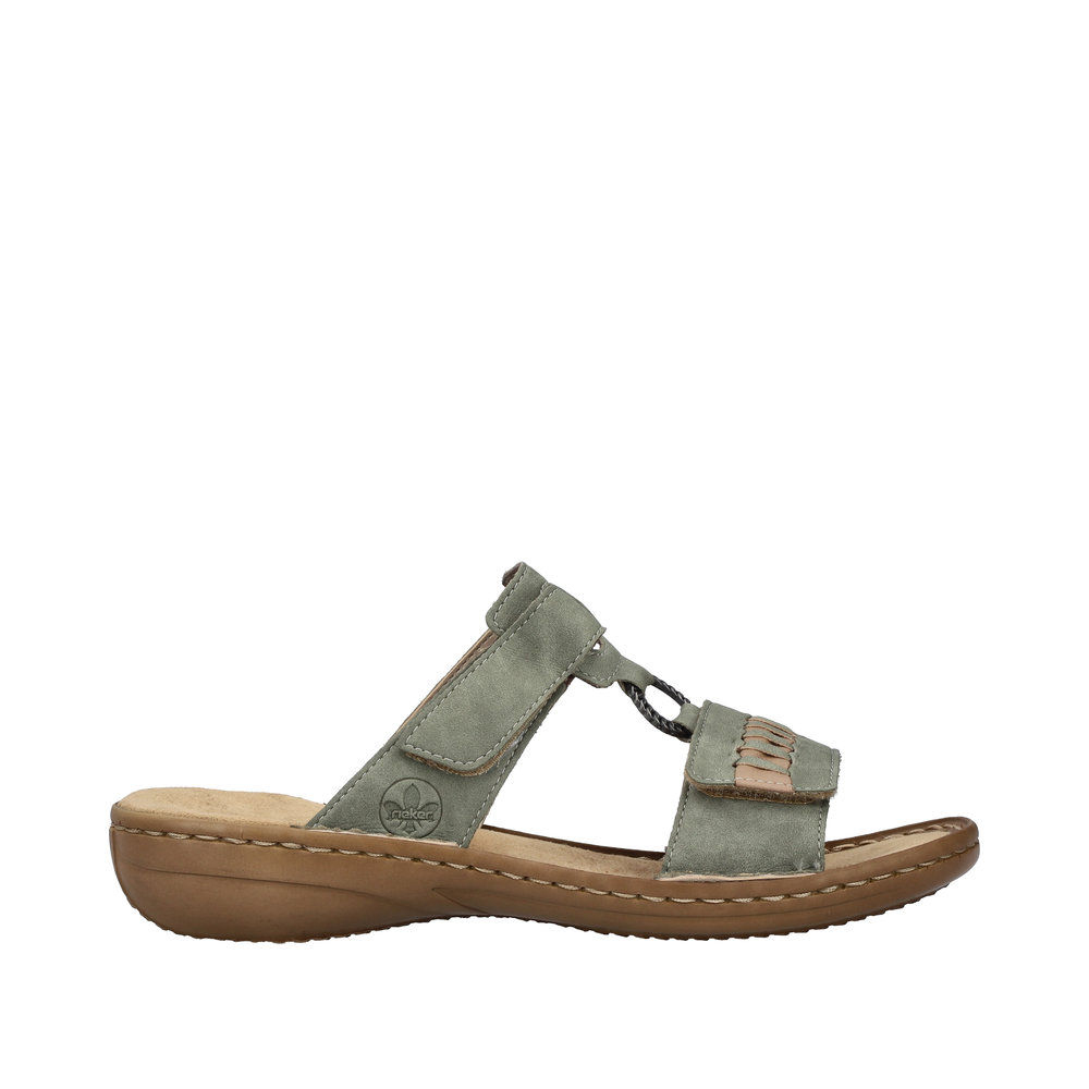 Rieker Slipin sandal  Grön - 6