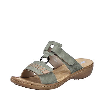 Rieker Slipin sandal  Grön