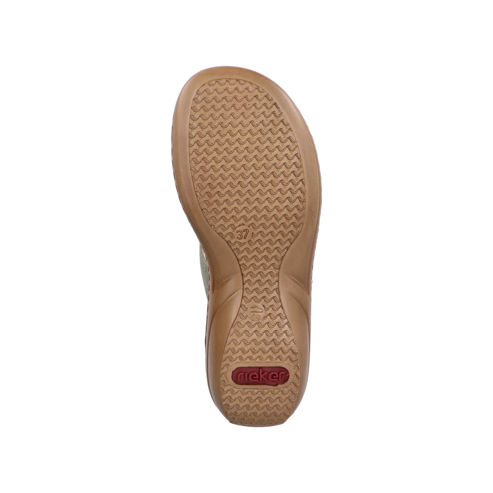 Rieker Slipin sandal  Grön - 8