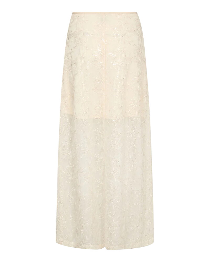 Kjol Roxy ljusbeige med paljetter