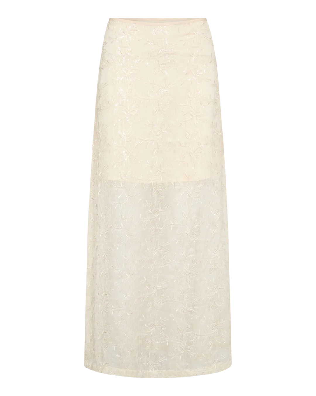 Kjol Roxy ljusbeige med paljetter - 2