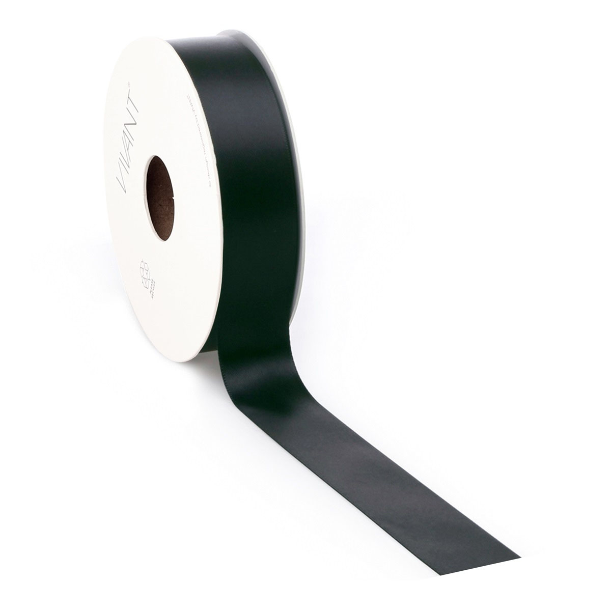 Satinband Svart25m Bredd 25mm