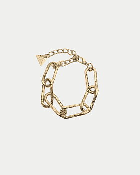 Hammered Bracelet Gold
