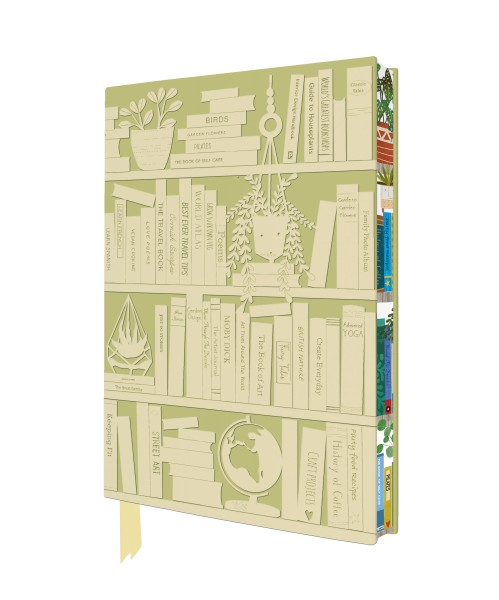 Georgia Breeze: Bookshelves Artisan Art Notebook