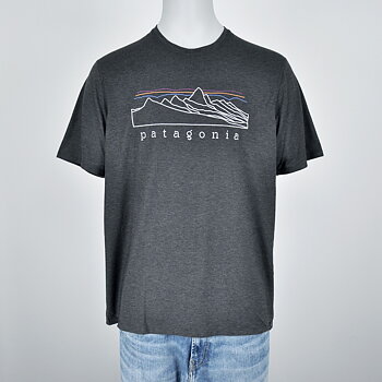 Patagonia - Capilene Cool Trail Shirt - Stratapeaks - Ink Black