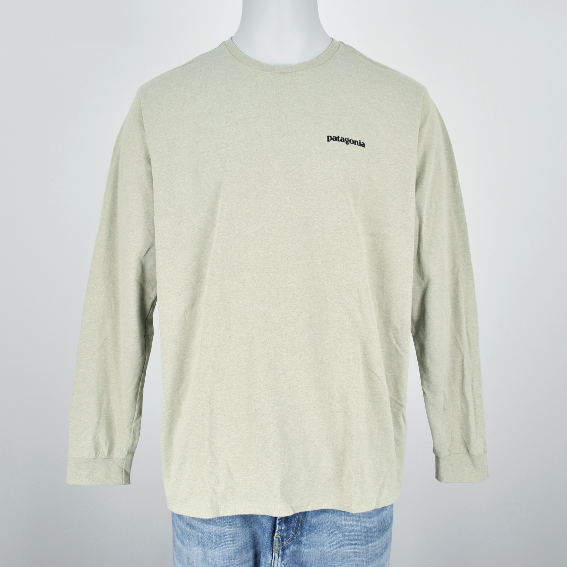 Patagonia - Long-Sleeved P-6 Logo Responsibili-Tee Outline Gumtree Green - 2