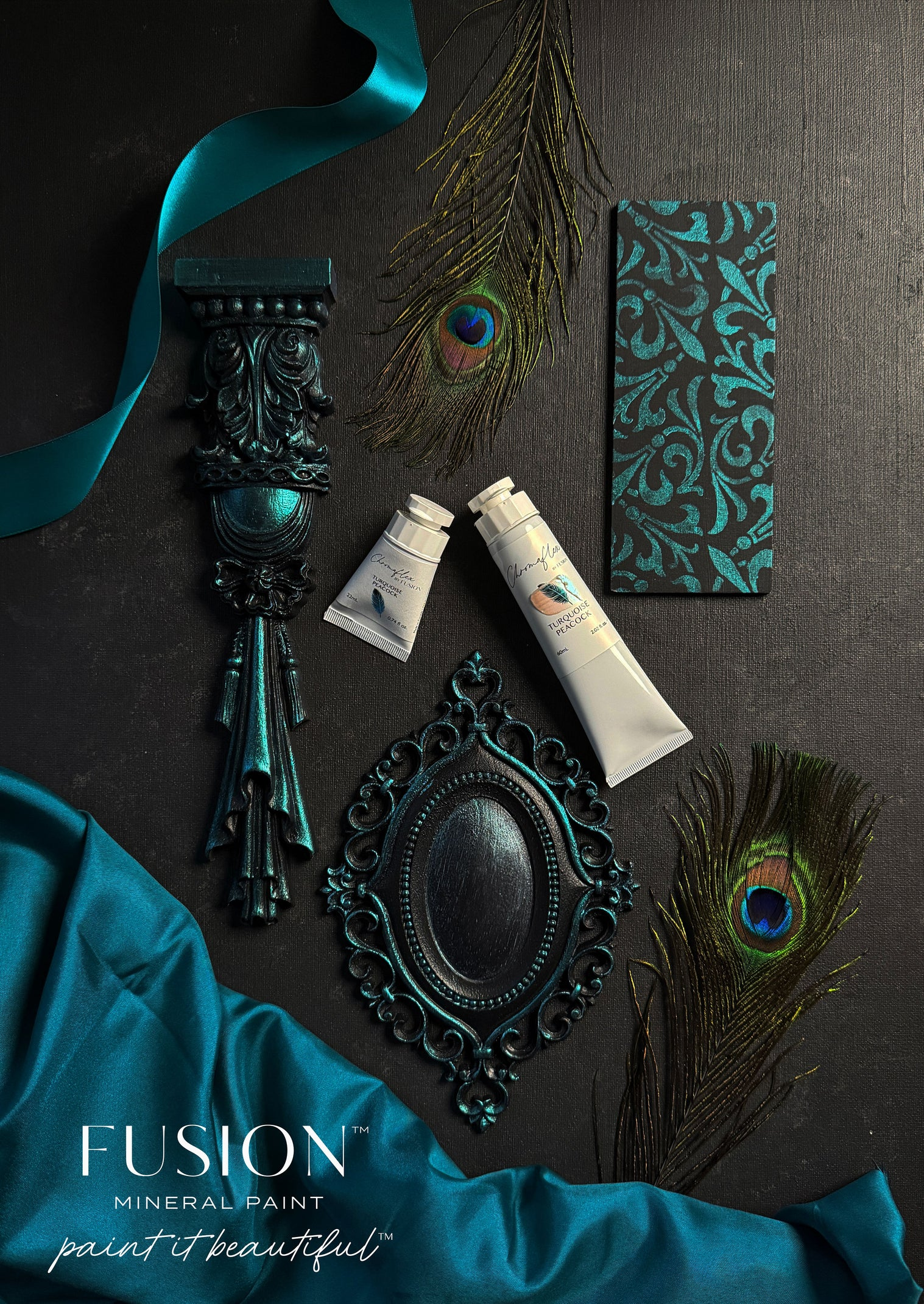 Fusion – Chromaflex – Turquoise Peacock – 60ml - 2