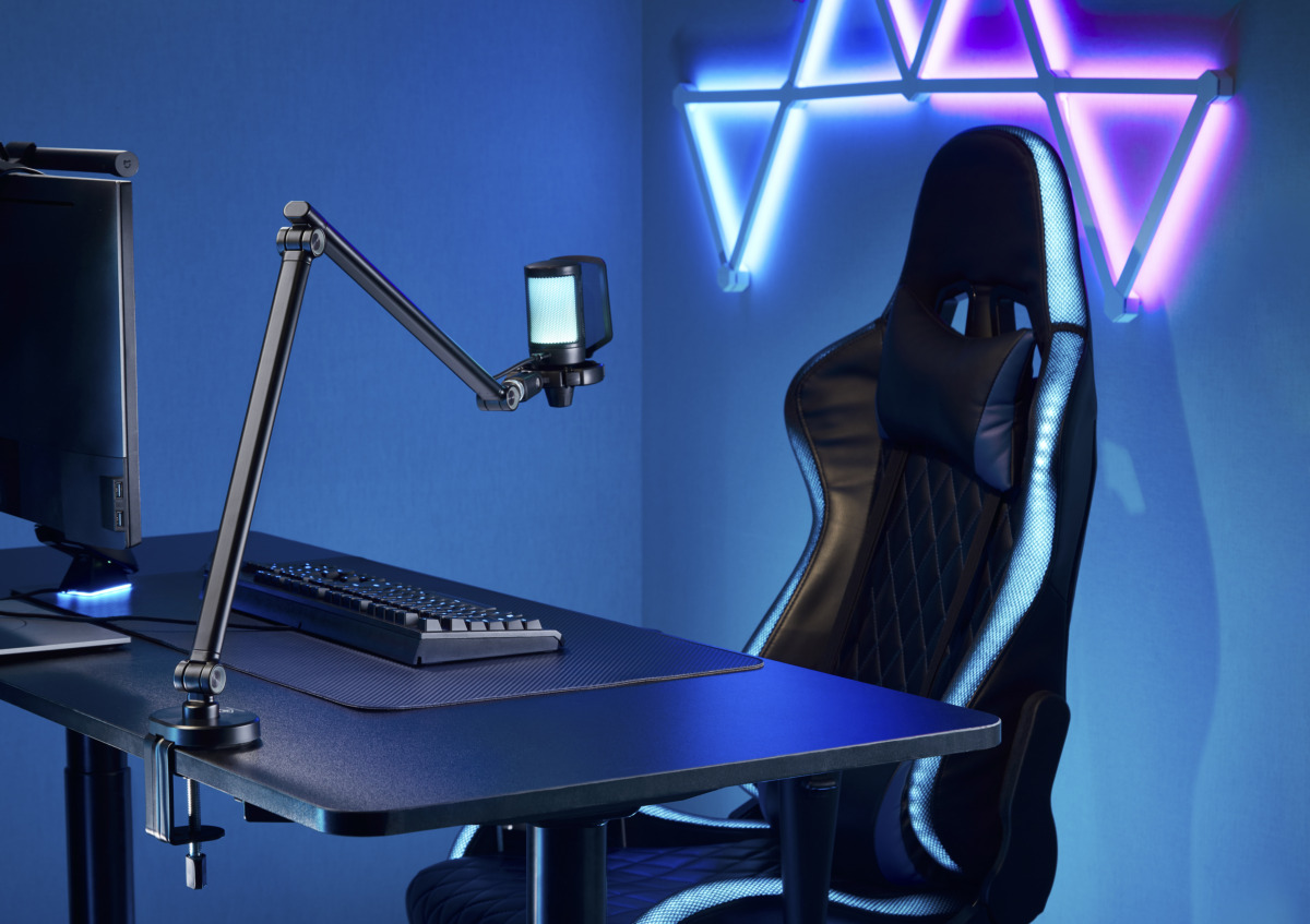 Deltaco Gaming Universal mikrofonarm för streaming - 8