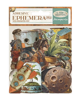 Stamperia A New Beginning Adhesive Cut-outs Ephemera 