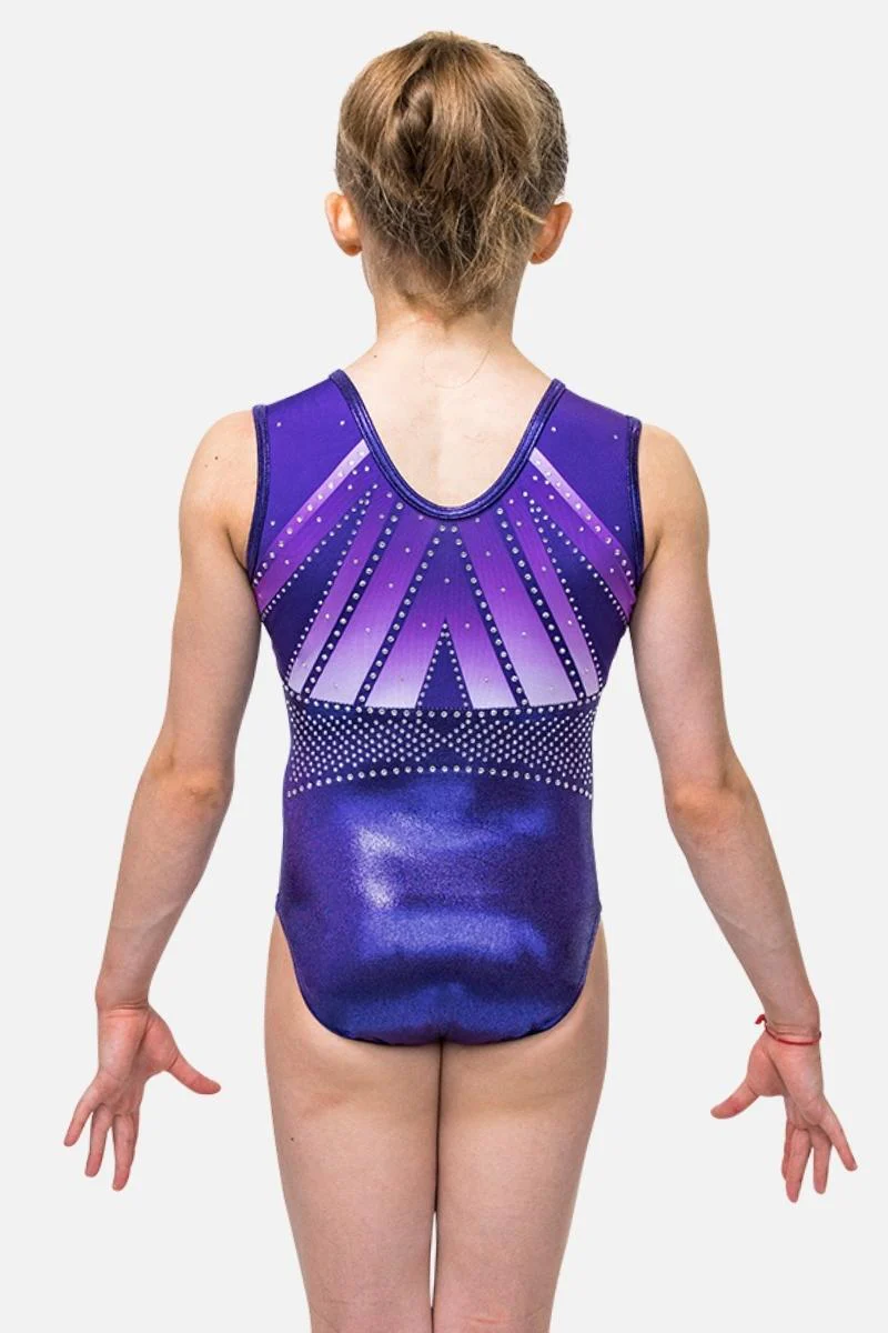 Gymnastikdräkt Omnia Purple från Quatro - 2