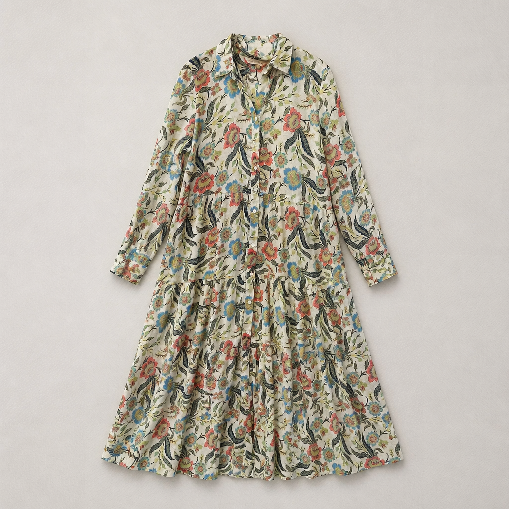 Dafne Dress - Cream - Gossip - 4