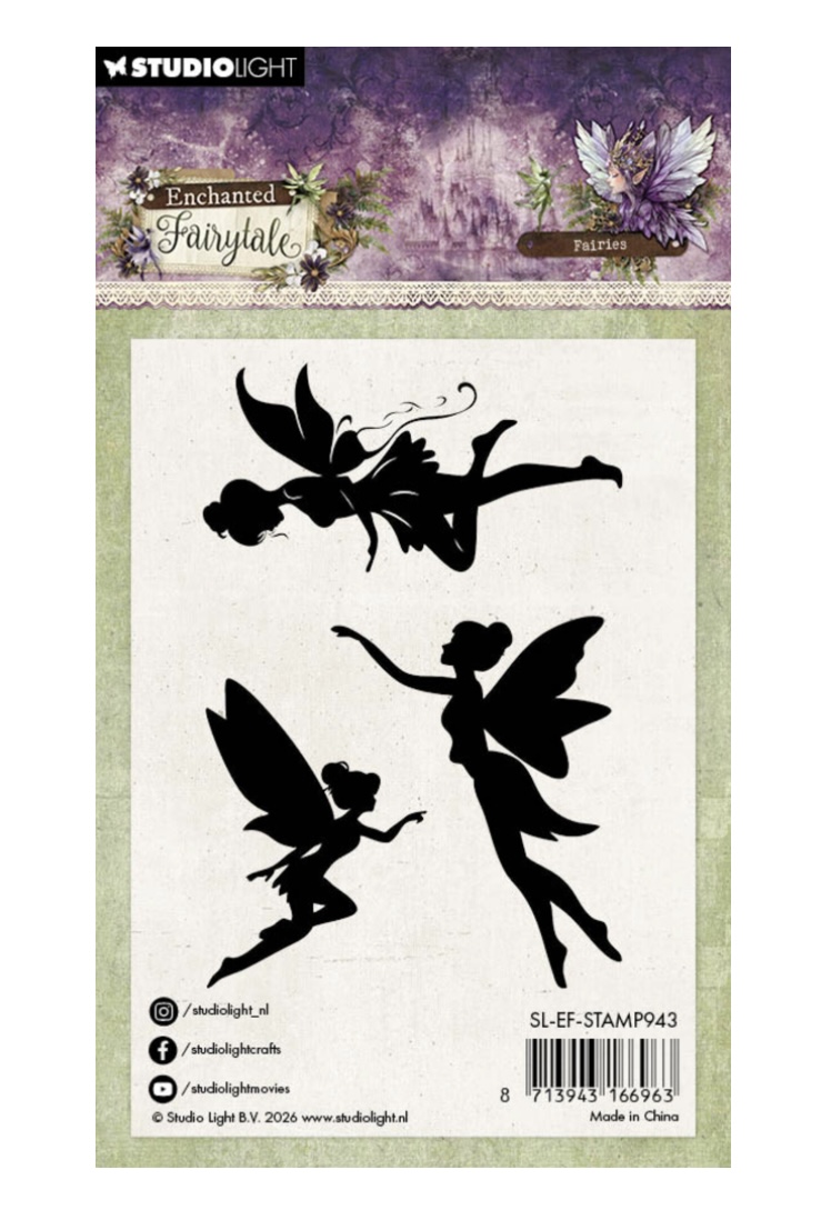 Studio Light Enchanted Fairytale Clear Stamps Fairies  - 2