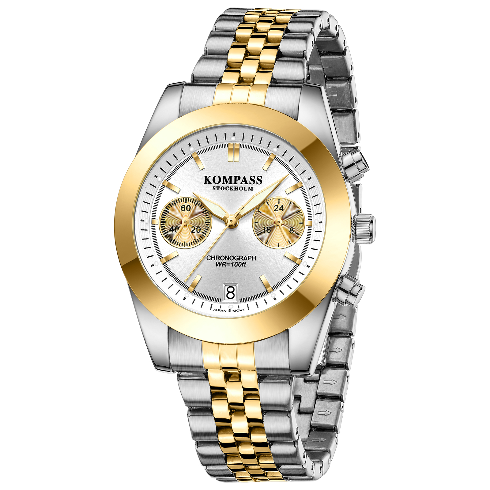 Kompass Navigator Chrono Silver Gold - 3