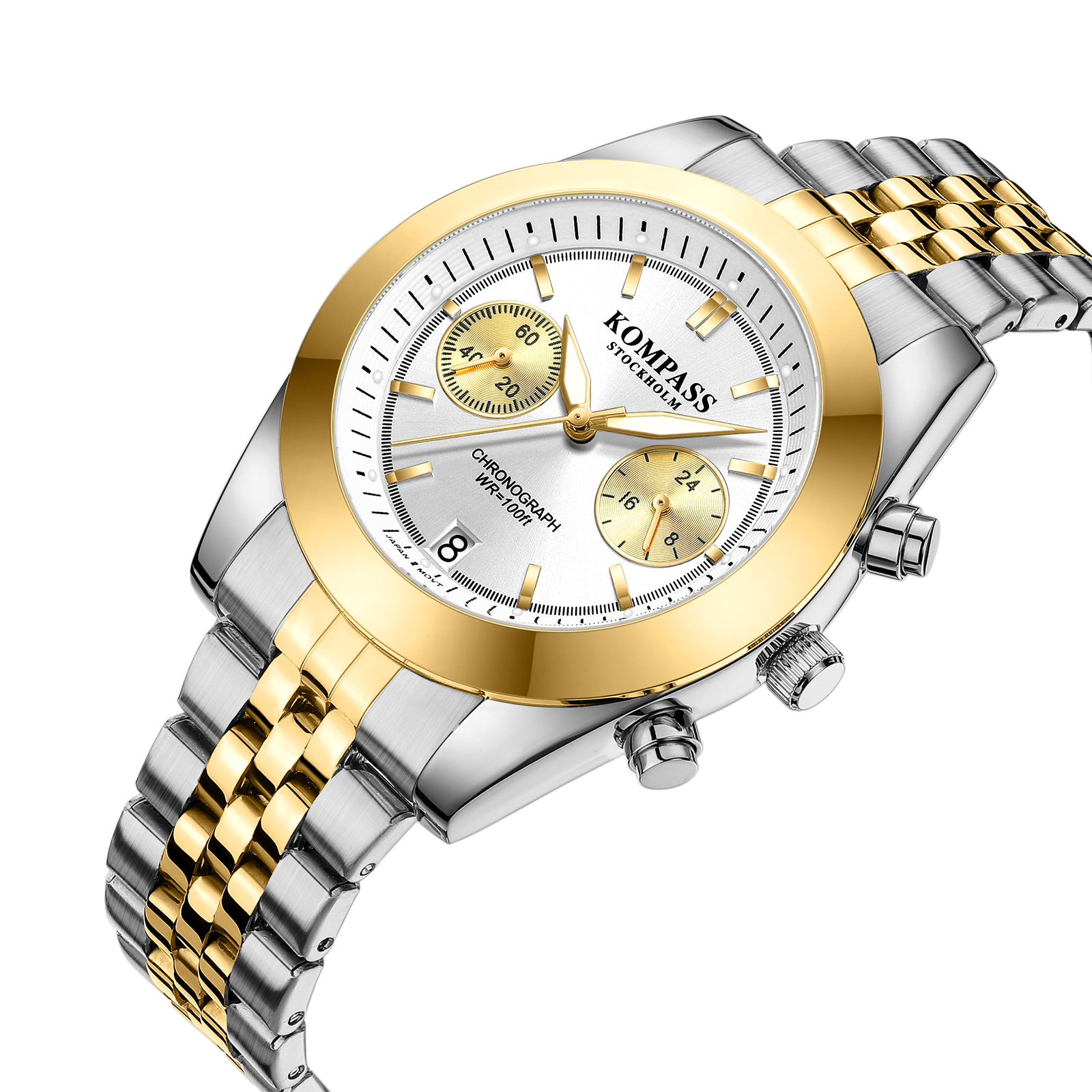 Kompass Navigator Chrono Silver Gold - 2