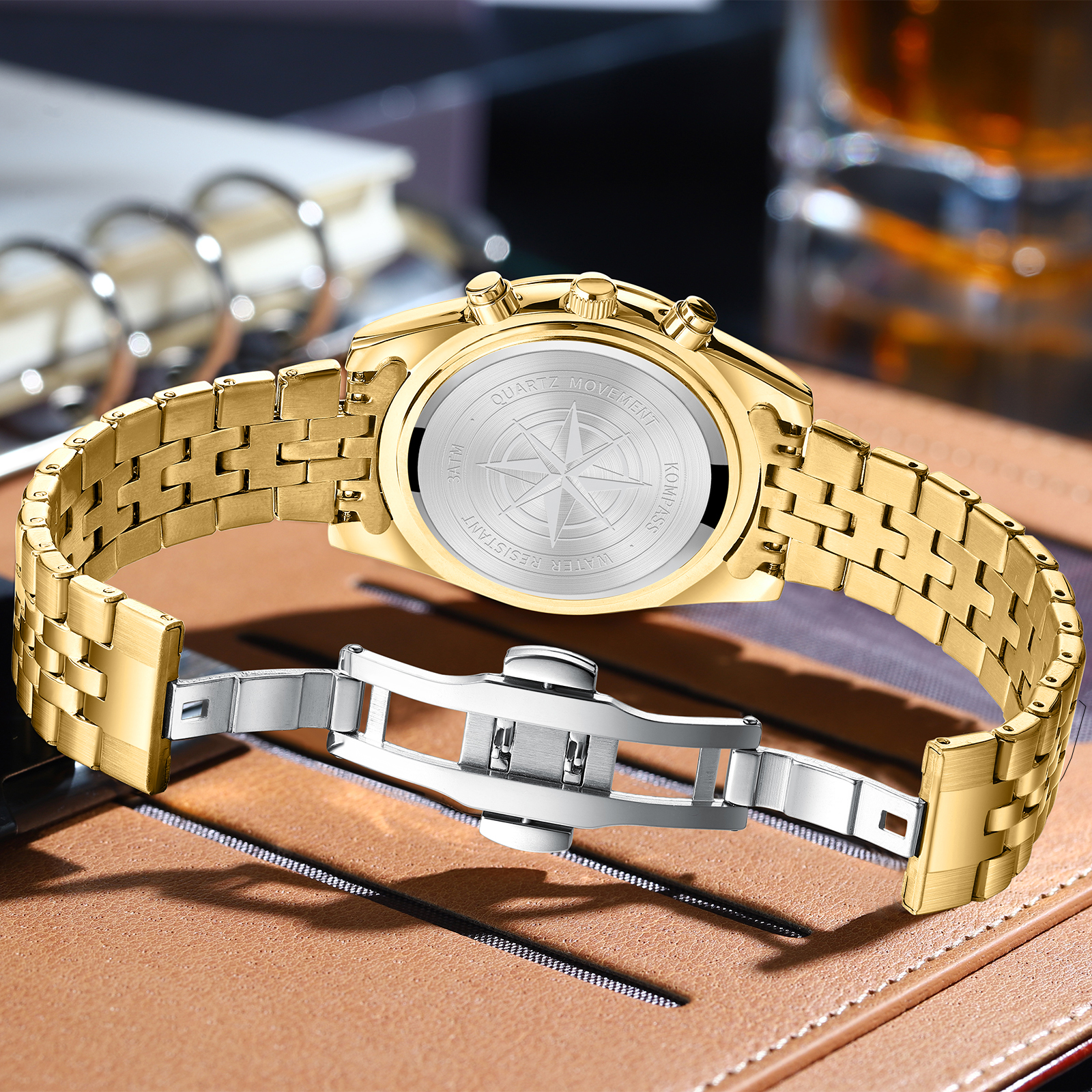 Kompass Navigator Chrono Gold - 10