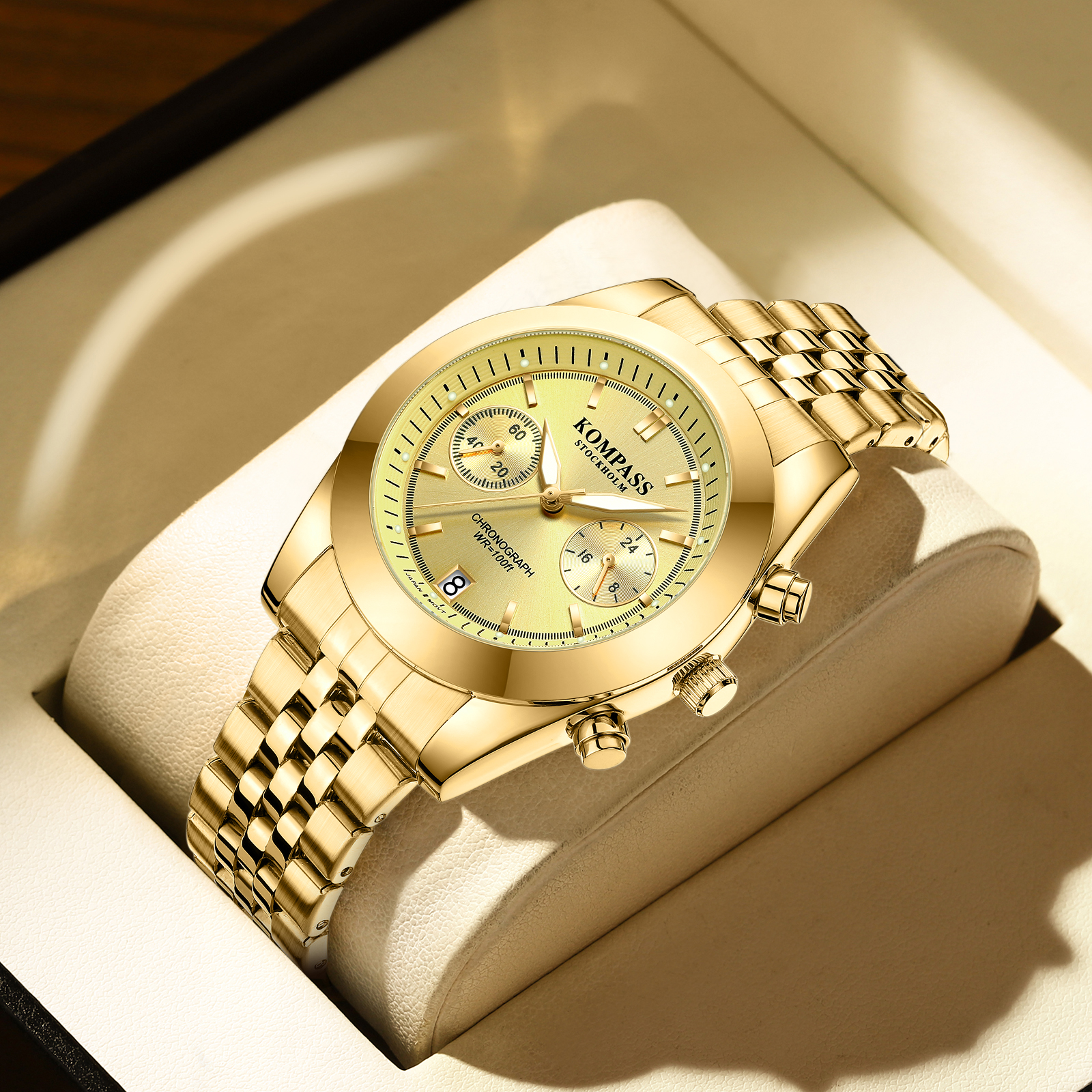 Kompass Navigator Chrono Gold - 5