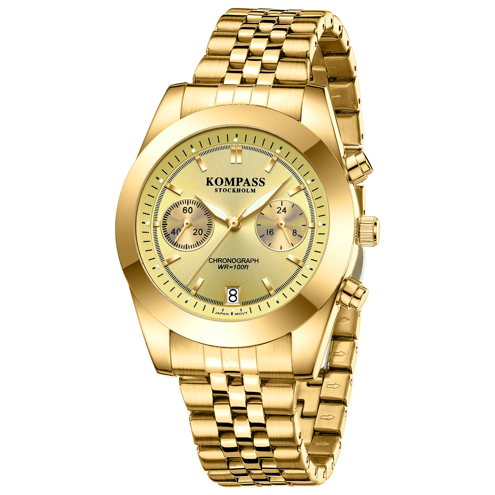 Kompass Navigator Chrono Gold - 3