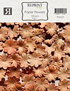 Pappersblommor 20 mm peach 100-p