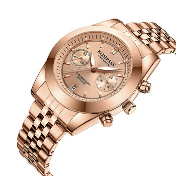 Kompass Navigator Chrono Rose Gold