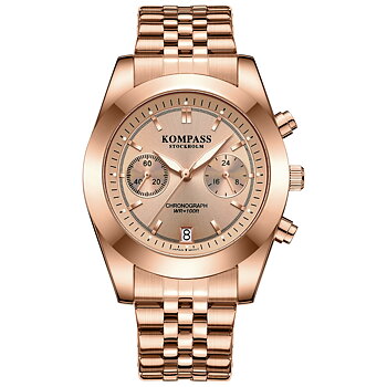 Kompass Navigator Chrono Rose Gold