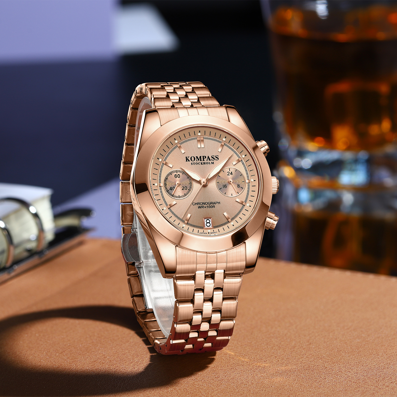 Kompass Navigator Chrono Rose Gold - 4