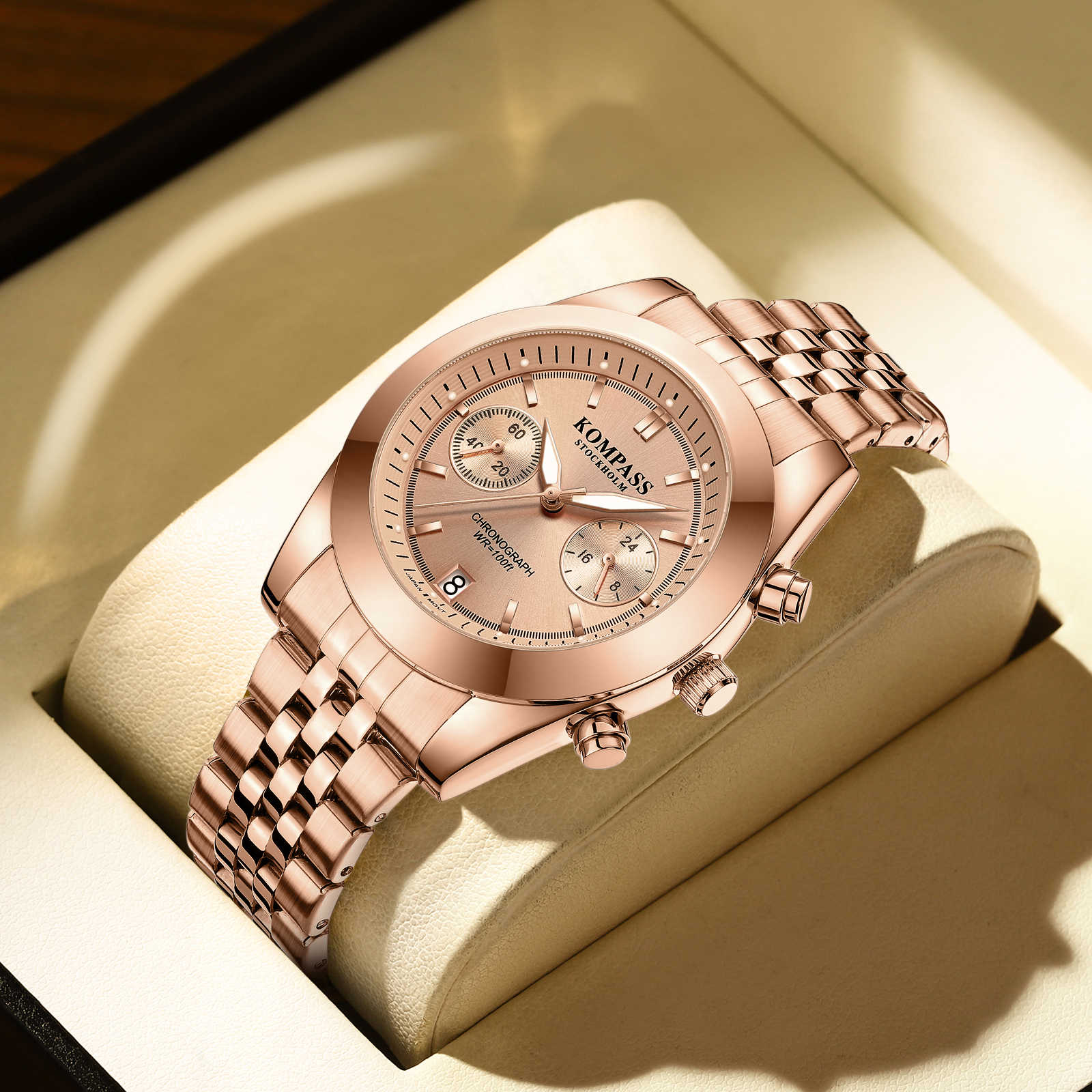 Kompass Navigator Chrono Rose Gold - 5