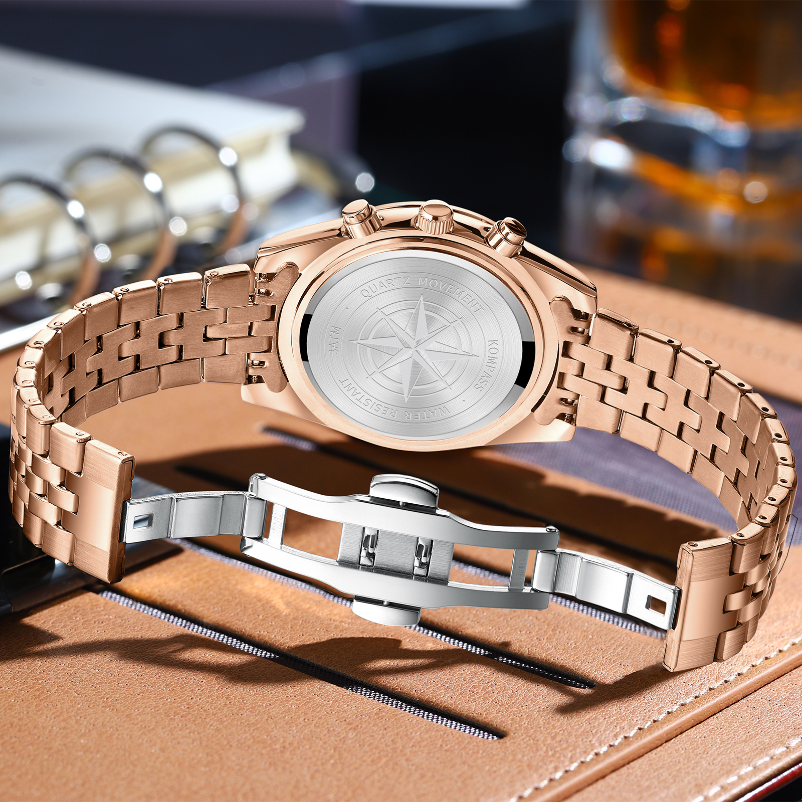 Kompass Navigator Chrono Rose Gold - 9