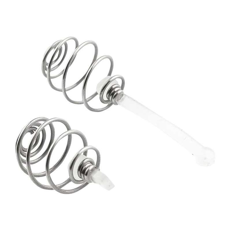 spirals from darts that make it easy to attach soft baits like dough and groundbait directly to the hook.