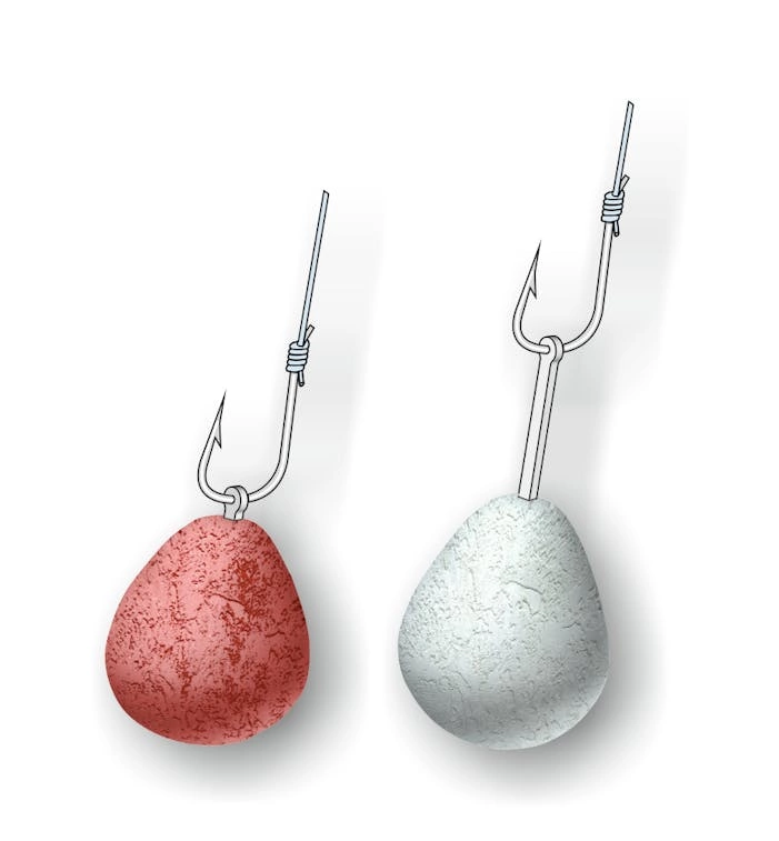 spirals from darts that make it easy to attach soft baits like dough and groundbait directly to the hook.