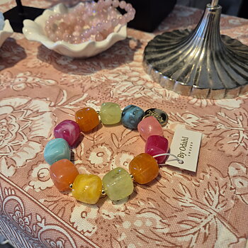 Chunky armband tutti frutti