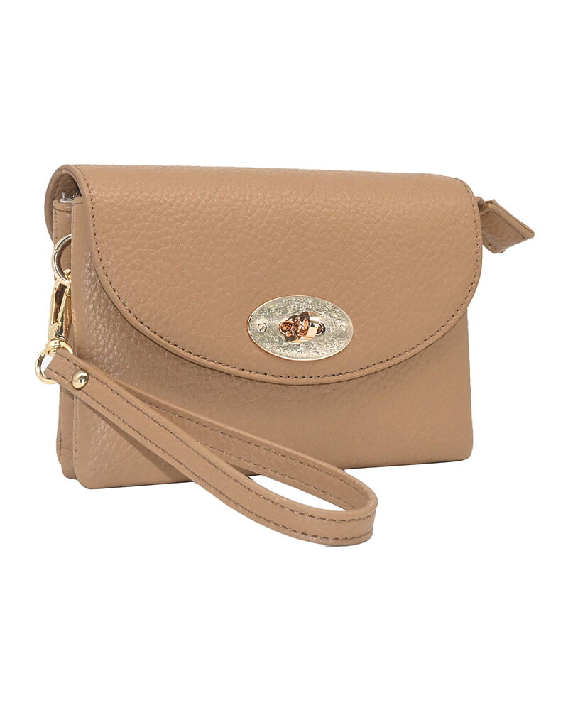 Väska Danielle clutch konjak