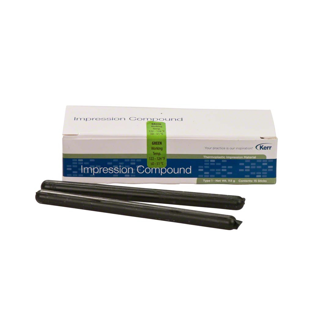 Kerr Impression Compound Grön,15 st.