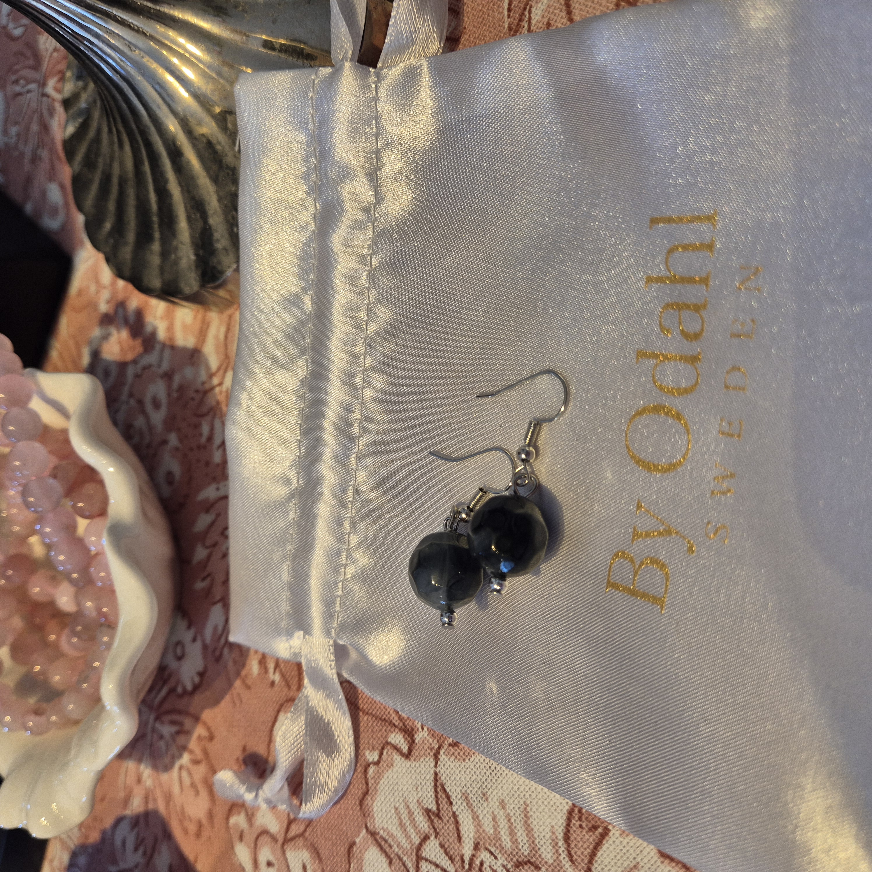 Hook earring silver/grå - 2