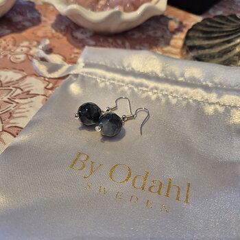 Hook earring silver/grå