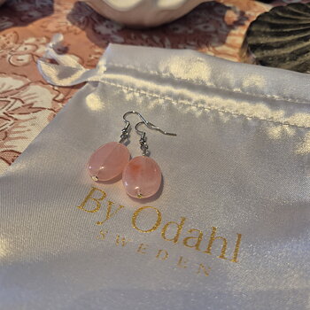 Hook earring silver/rosa