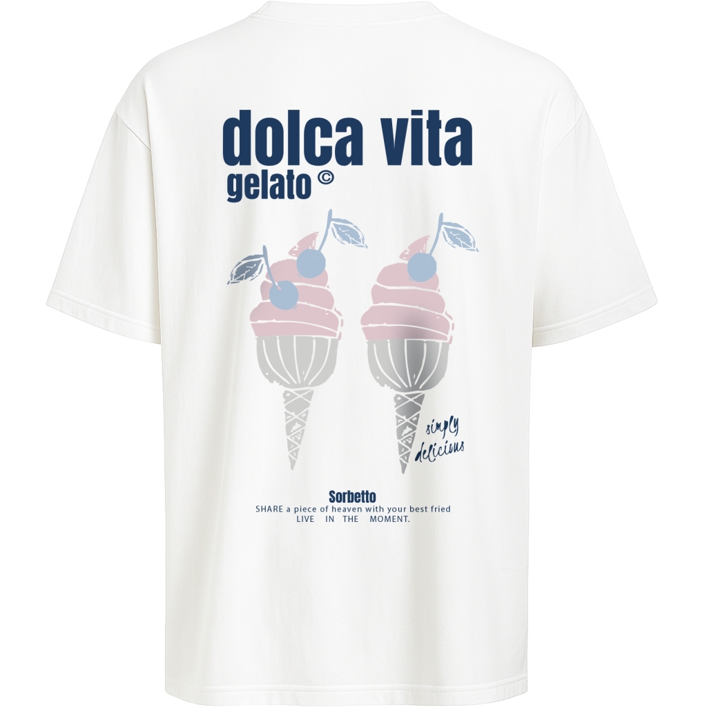 GRAlve Cone SS Tee White
