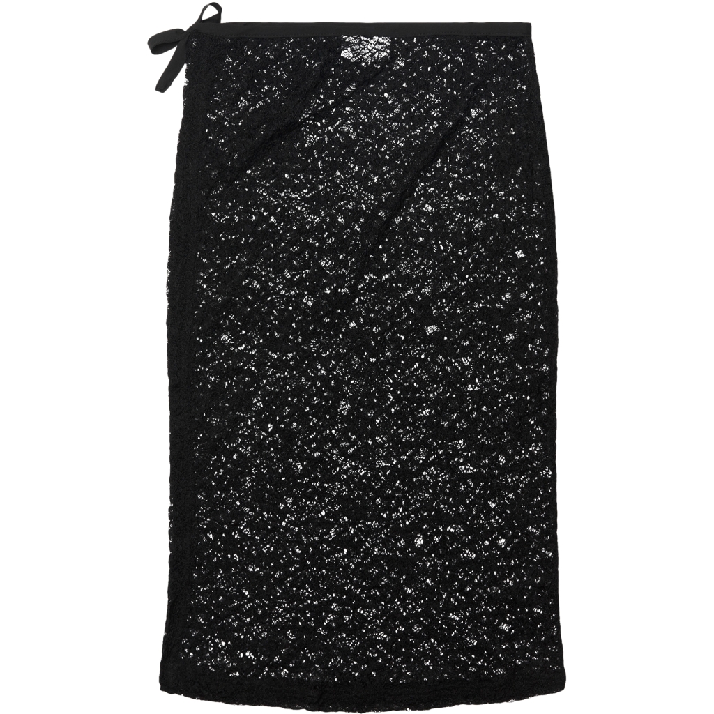 GRBibi Tie Skirt Black - 2