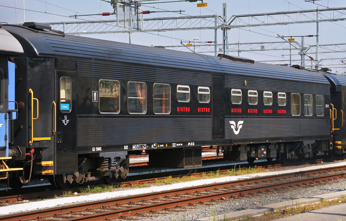 Restaurangvagn SJ S12 5441 Svart - 2